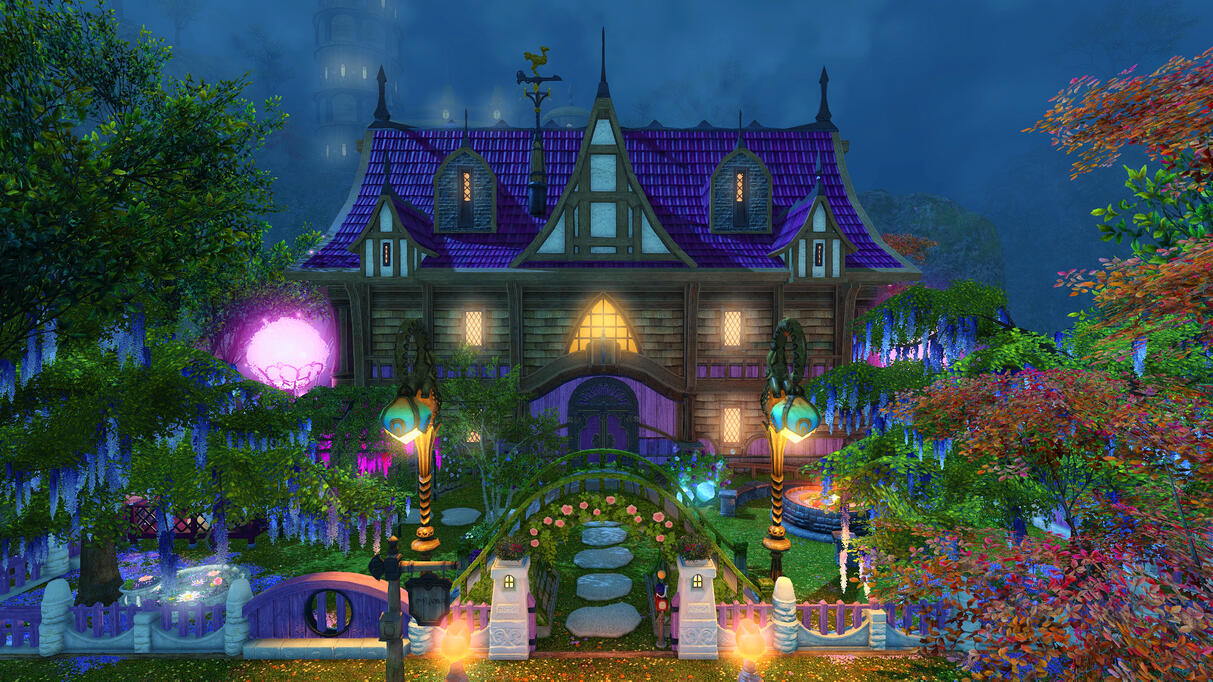Personal House: Outside (Night)